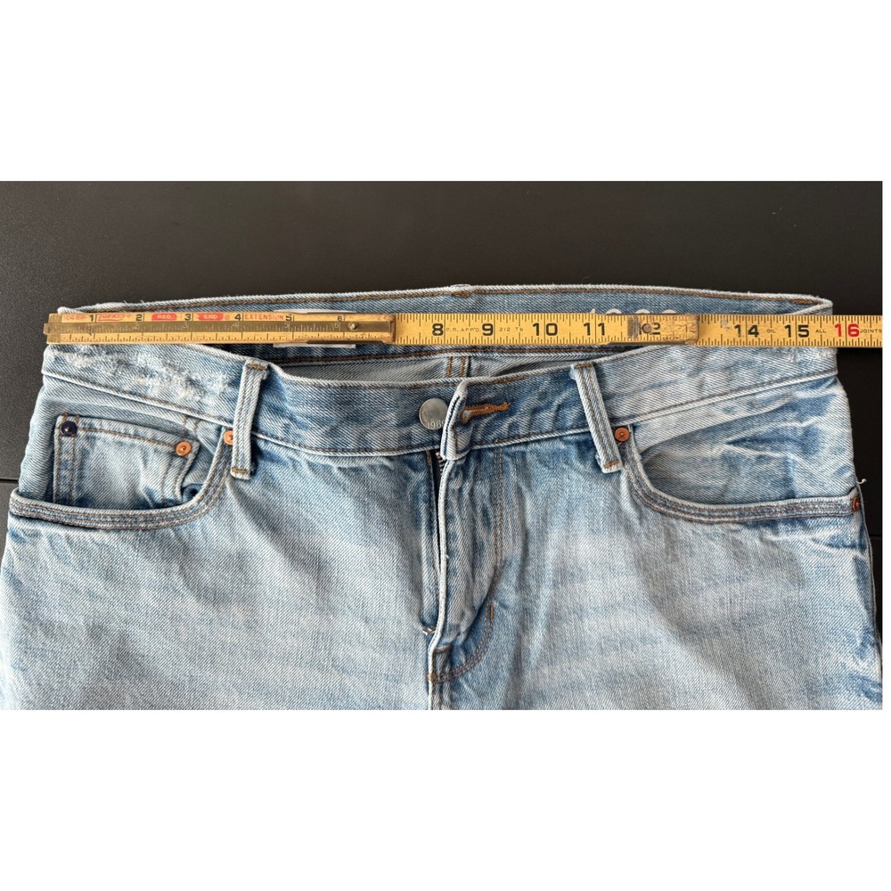 Gap 1969 Sexy Boyfriend Jeans Light Wash Blue Denim 26r Relaxed Fit Mid Rise - Picture 5 of 8